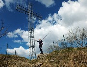 Anello sul Monte Scanapà, balcone panoramico verso la Regina delle Orobie, il 23 aprile 2014 - FOTOGALLERY